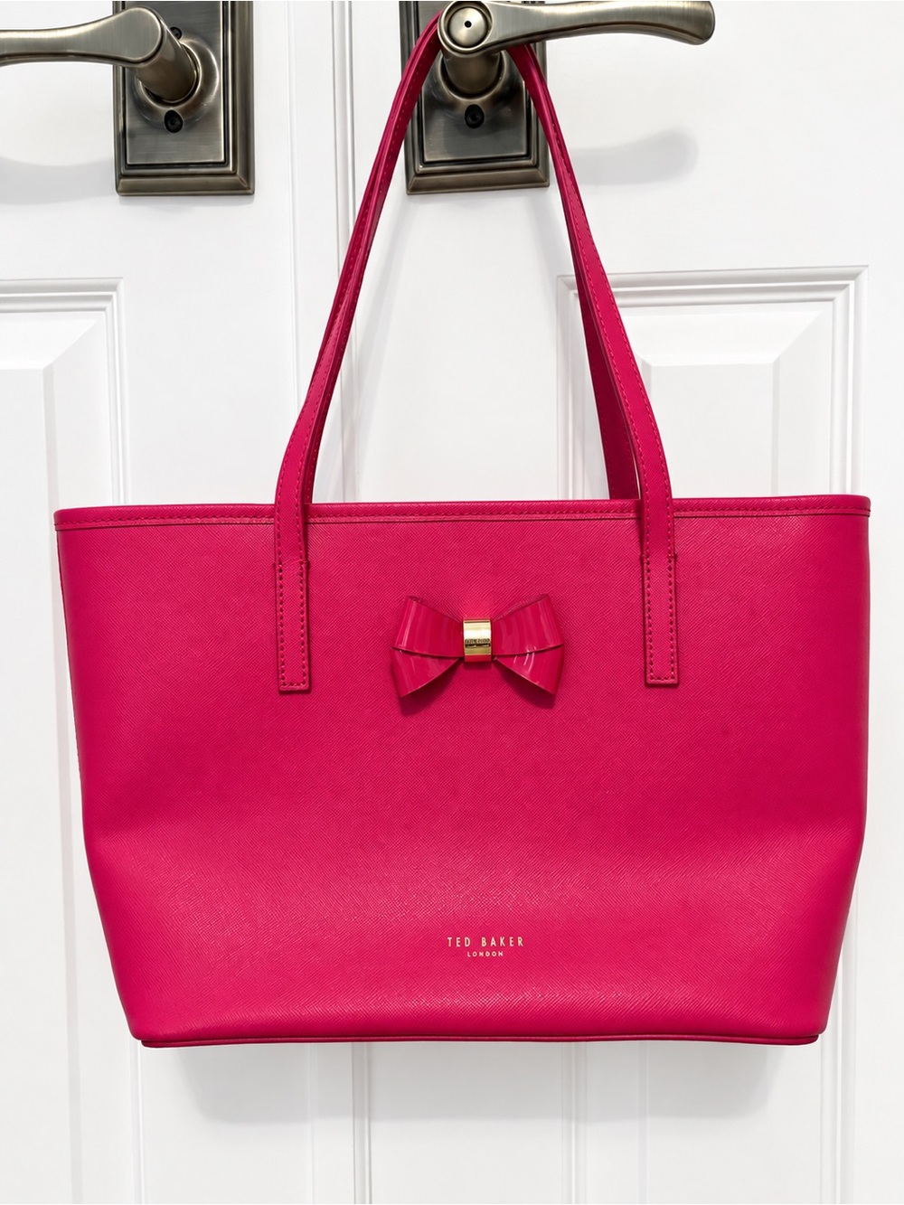 Ted Baker Hot Pink Bow Tote